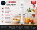 Bosch Hand Blender Beaker MSM6B150GB White 300W 4 Stainless Steel Smoothies