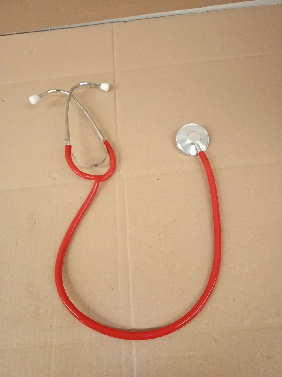 Timesco TD113105 Ruby Single Head Stethoscope Red Latex Free
