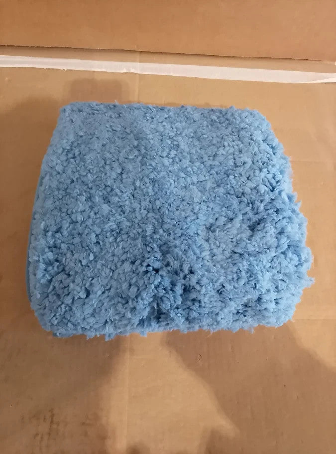 Microfibre Bath Mat 40x60cm Non Slip Bathroom Mat Machine Washable Blue New