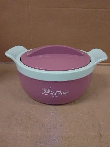 Milton Casserole Hot Food Pot Insulated 2150ml Stainless Steel Lid 74 Oz