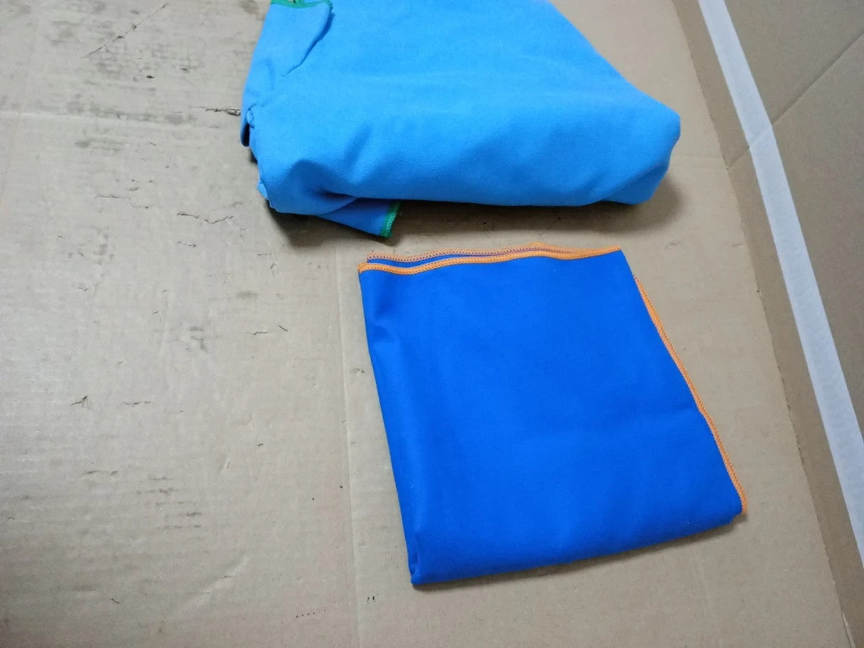 Jooeer Hooded Kids Swim Towel Poncho Microfibre Beach Changing 80x70cm New