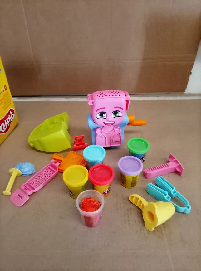 Play Doh Hair Stylin Salon Playset 6 Cans Pretend Play Toys 3+