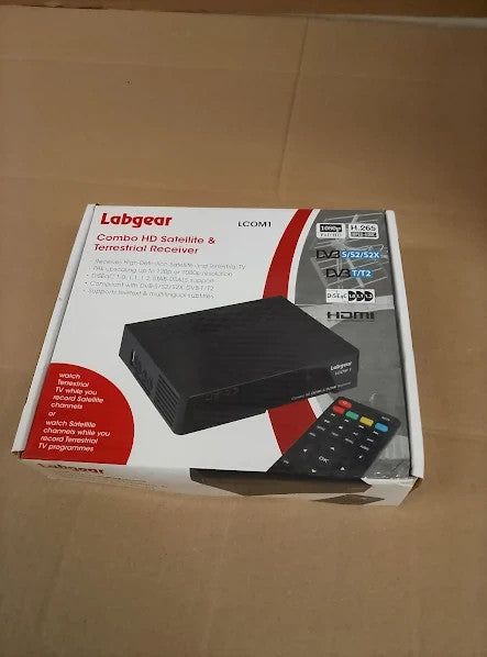 Freeview HD Receiver Combo Full Satellite Terrestrial Receiver USB Port New