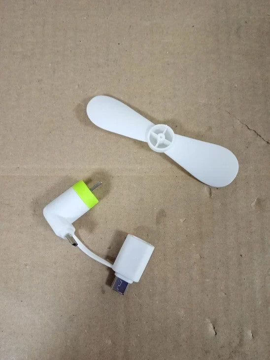 Sichuan 2 In 1 Cooler Type C Handheld Cooling Mini USB Fan Android New