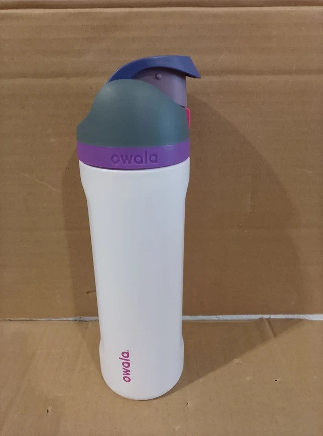 Owala FreeSip Insulated Stainless Steel Water Bottle Straw 710ml Dreamy Field