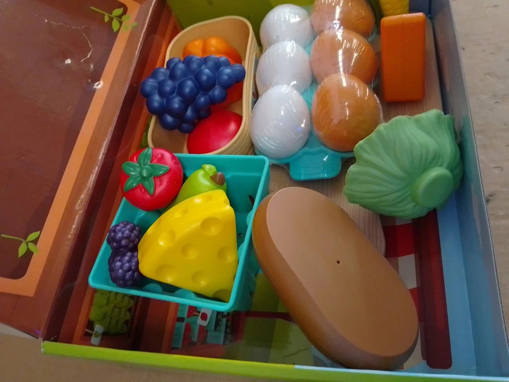 Learning Resources New Sprouts Farm Table Fresh Market Play Food 2+ New