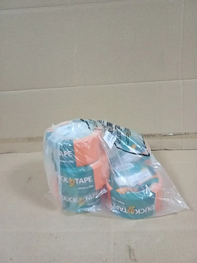 Strong Duck Tape Original Orange 50mm x 25m 5 Pieces Heavy Duty Tape Orange New