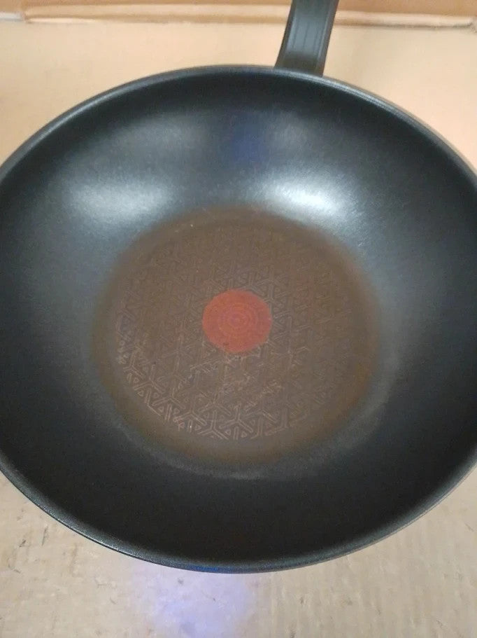 Tefal Comfort Max 28cm Stainless Steel Wok Durable Non Stick Pan Thermo G7261944