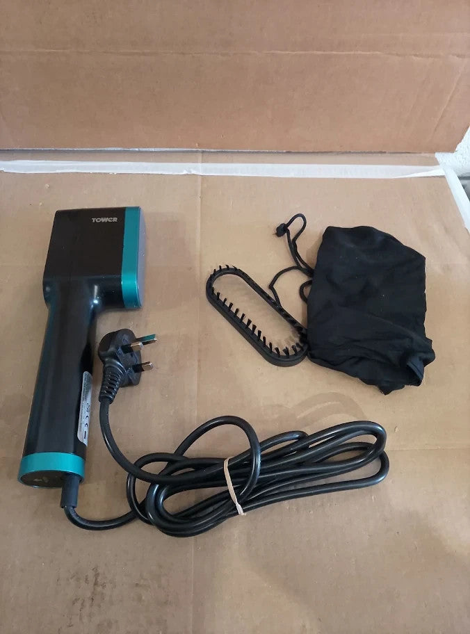Tower Garment Steamer 1400w Handheld Clothes For Fast Crease Removal 80ml Tank