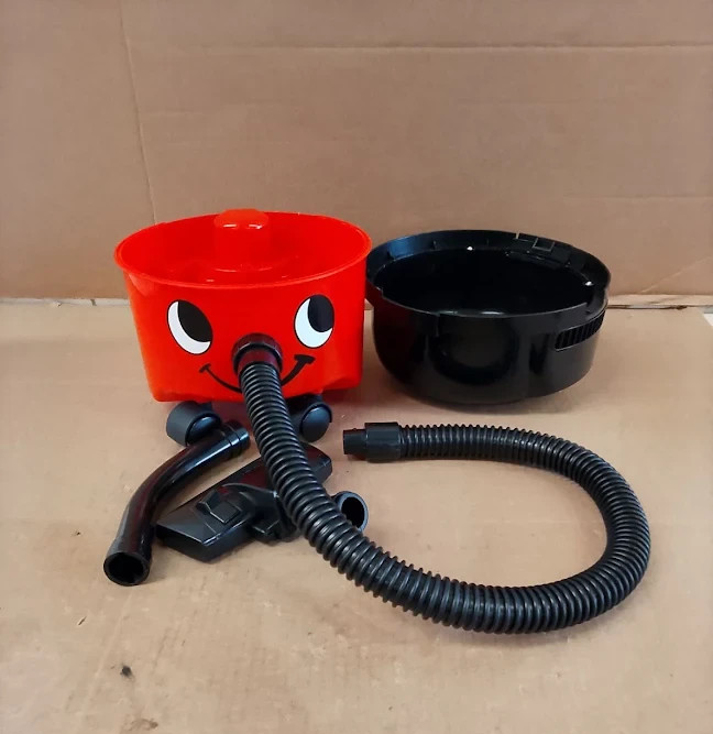 Casdon Henry Hetty Red Black Vacuum Cleaner Toy Real Function Nozzle Accessories