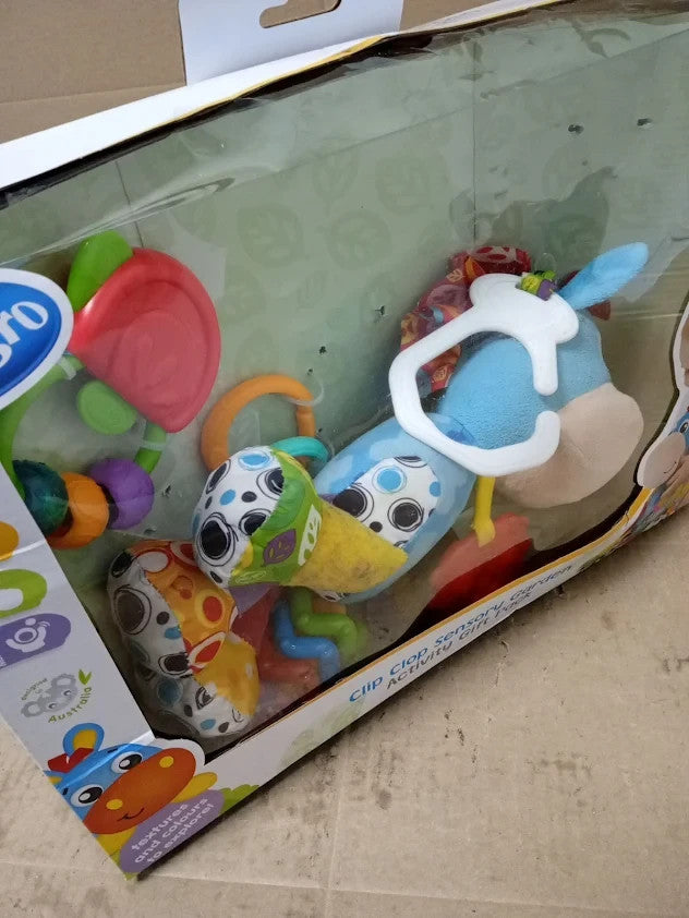 Playgro Clip Clop Sensory Garden Activity Gift Pack Versatile Toys 0+ New