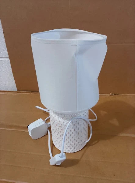 Eglo Bellariva Table Lamp Ceramic Bedside Light Made Of Cream Couloured