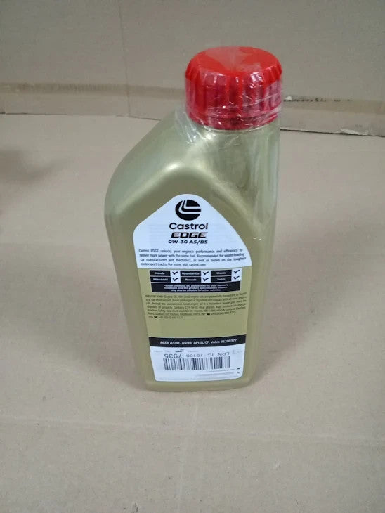 Castrol Edge 0W 30 A5/B5 Engine Oil 1L Long Term Engine Performance