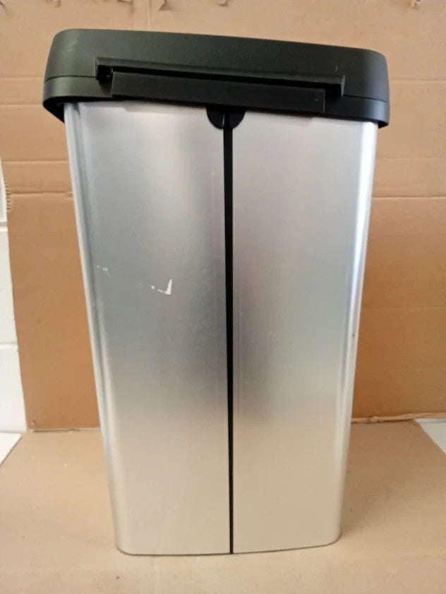 Curver 50L Mistral Silver  Lift Top Bin Resin Material Removable Lid 63x40x32