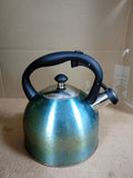 Amazon Basics 2.3L Stainless Steel Kettle Teal Made High Quality Durable Modern