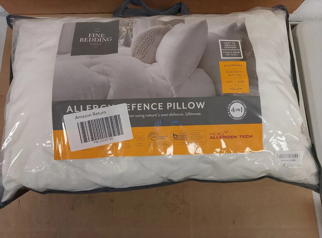 The Fine Bedding Company Allergy Defence Pillow 1 Pack Medium 74x48cm