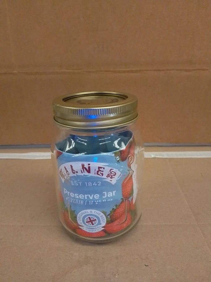 Kilner Preserve Jar 500ml Round Glass Screw Top Lid Preservation Storage New