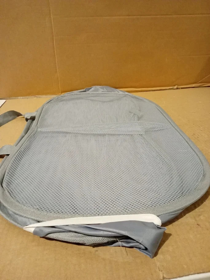 Kiayoo Collapsible Laundry Basket Clothes Foldable Hamper 2 Compartments