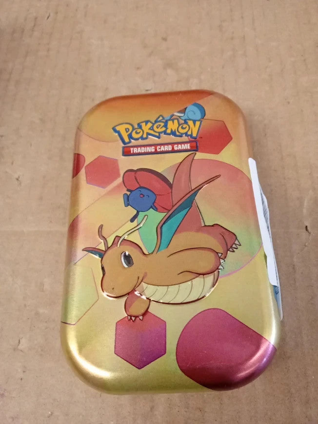 Pokemon TCG Scarlet Violet 151 Mini Tin Dragonite Trading Card Game