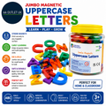 Learning Resources Jumbo Magnetic Uppercase Letters ABC Alphabet Learning Set