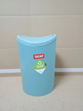 Tatay Bathroom Bin Swing Lid 6L Capacity Compact Modern Design Durable Green