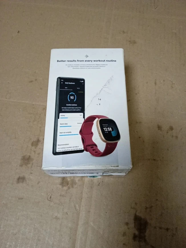 Google Fitbit Versa 4 Fitness Smartwatch Built In GPS 6 Days Battery Life