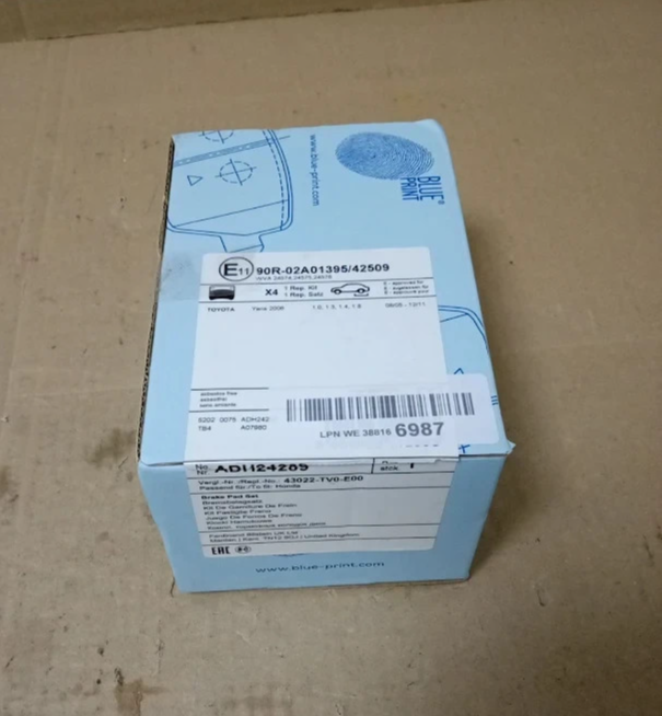 Blue Print ADH24289 Front Brake Pads Car Set Replacement Heavy Duty Design New