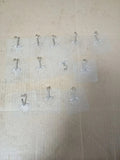 JelKen Self Adhesive Hooks 12pc Heavy Duty Door Wall Hanging Coat New