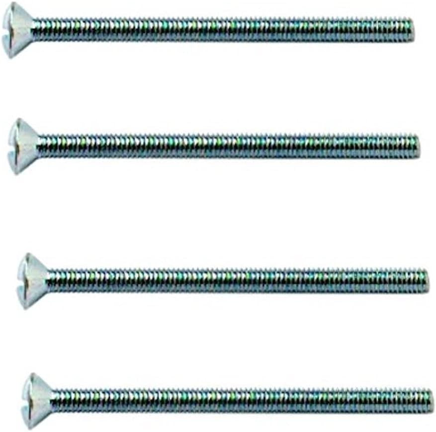 Merriway BH03664 18pcs M3.5 x 50mm 2in Bright Zinc Plated Electrical New