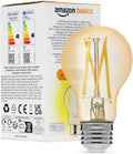 Amazon Basics A60 Smart Filament LED Bulb Tunable White 2.4 GHz New