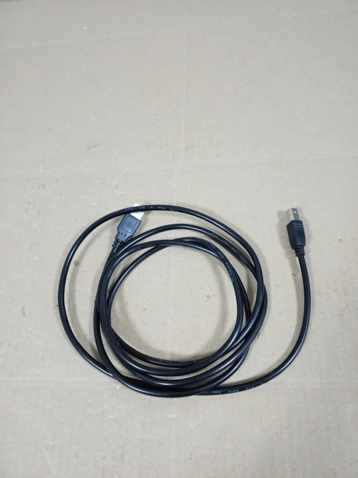 USB Printer Cable 2M 2.0 Type A to Type B High Speed Lead Black Heavy Duty New