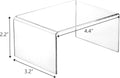 Hedume Pack Clear Acrylic Display Risers 11cmx8cmx5.6cm Stand Figures New