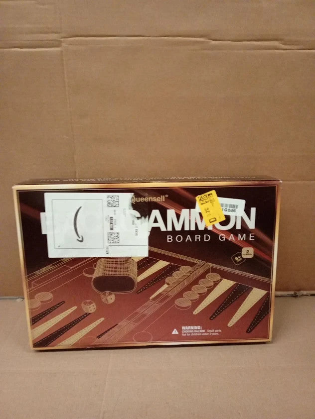 Large Backgammon Sets Adults Classic Board Games 2 Players Premium Board New