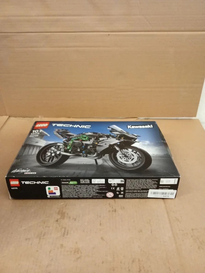 LEGO Technic Kawasaki Ninja H2R Motorcycle Set 42170 Building Toy Design