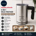 Morphy Richards Milk Frother 600W Electric 4 In 1 Non Stick Coating 210003