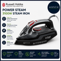 Russell Hobbs Steam Iron 3100W 210g/min Extra Steam Boost 70g/min Power Steam