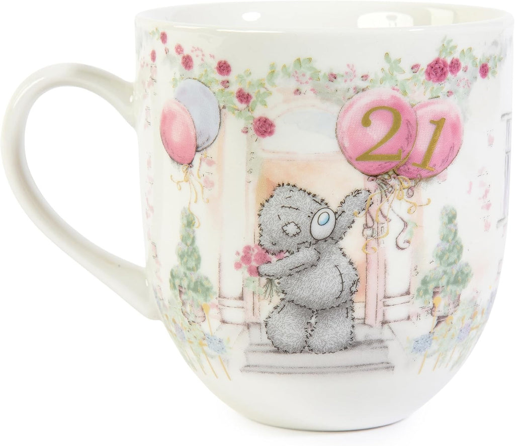 Me To You Tatty Teddy Luxury Bone China Mug Gift Box 21st Birthday New