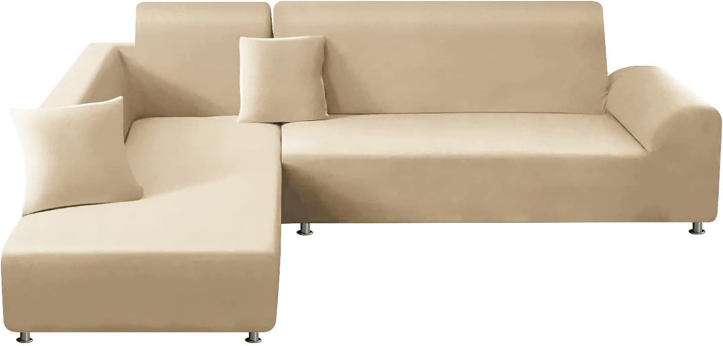 Mingfuxin Sectional Couch Sofa Slipcovers L Shaped Anti Slip 20x20x10cm New