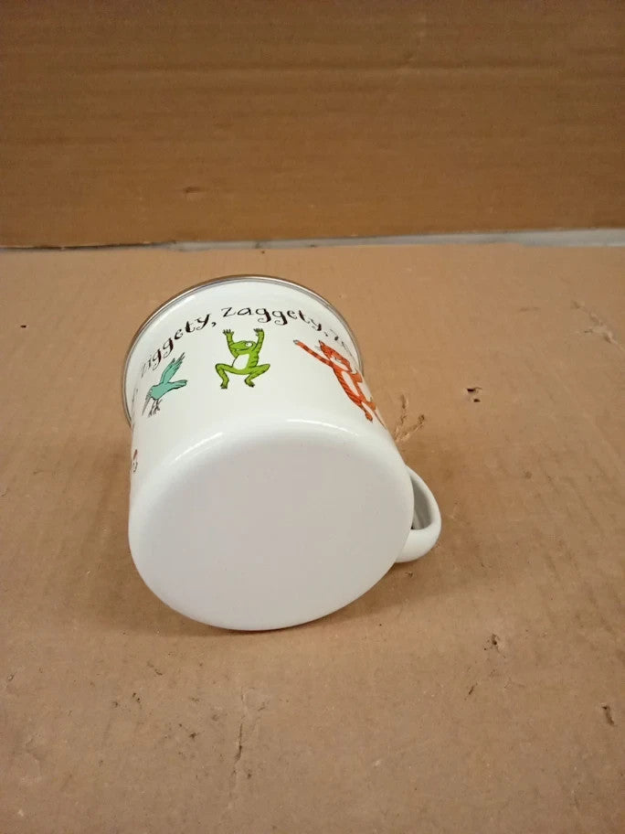 Robert Frederick Room Broom Enamel Mug Magical Character Design 320ml New