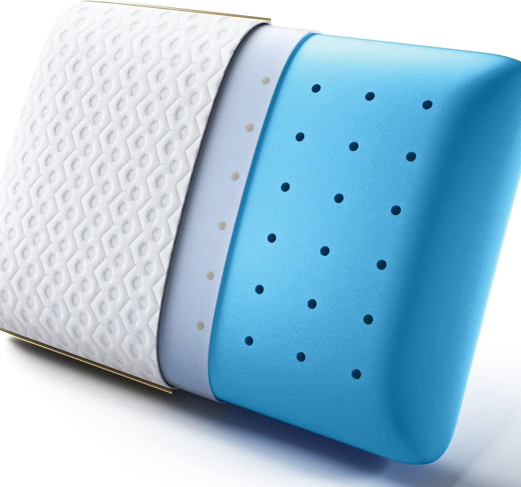 BedStory Memory Foam Pillow Cooling Gel Sleeping Soft Supportive New