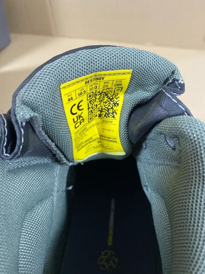Safety Jogger Boot Bestboy Steel Toe Cap S3 S1P Work Shoe 10uk Men