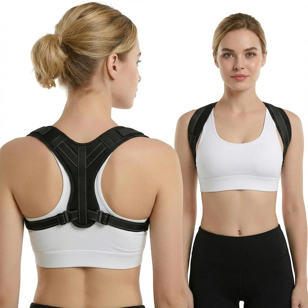 Giftgem Posture Corrector Women Men Adjustable Back Shoulder Support New