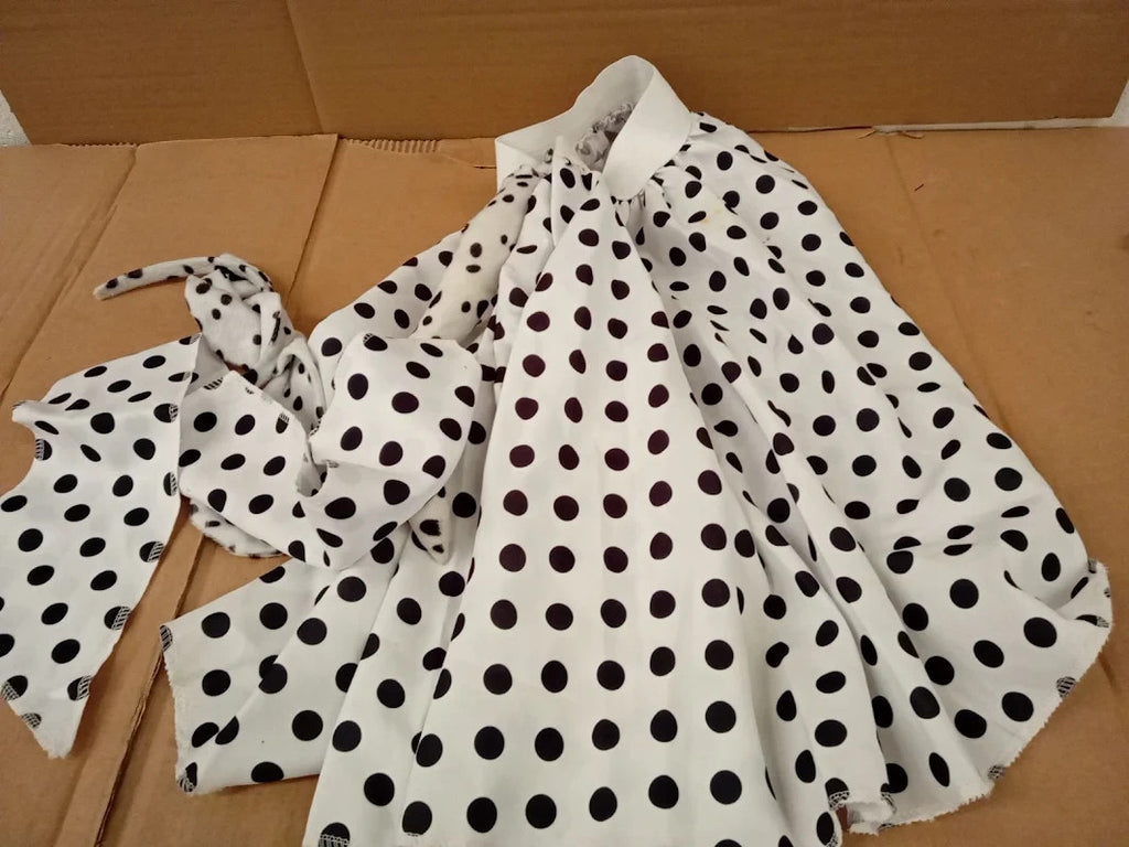Kids Dalmatian Costume Set Skirt Fancy Dress World Book Day Quality Design