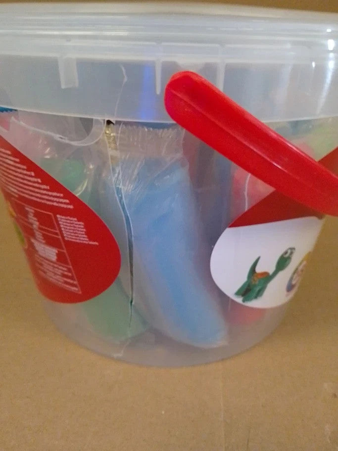 Plasticine The Original Big Bucket Set Original Modelling Clay Sticks 5+ New