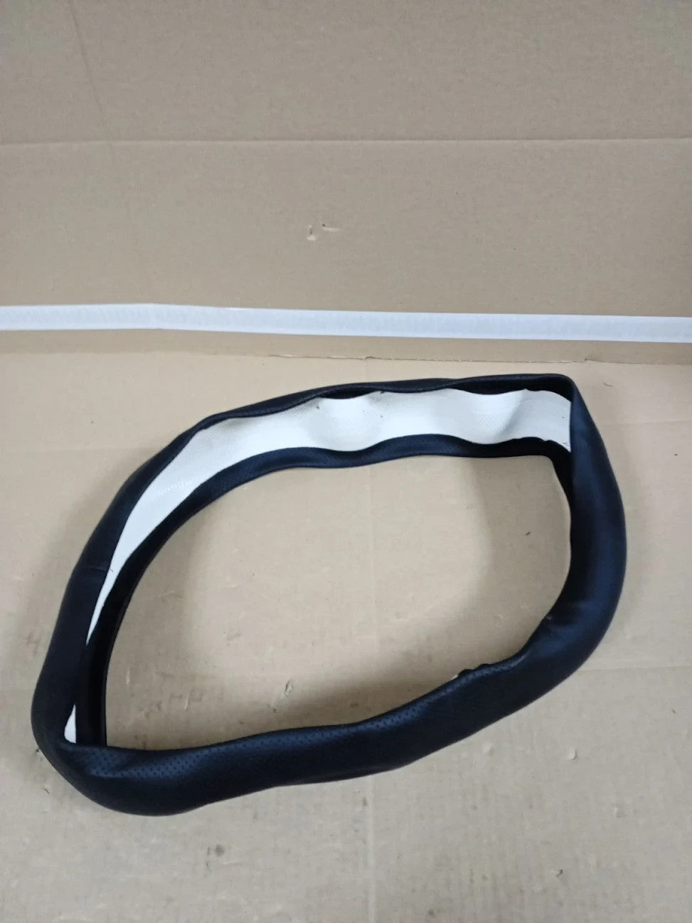 Custom Car Steering Wheel Cover Tesla Nappa Leather Ultra Thin  Model 3/Y New