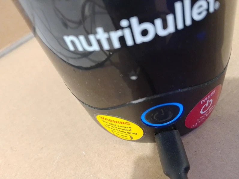 Nutribullet Portable Blender Black Powerful Extractor Blade 475ml Cup 8x9.5x27cm
