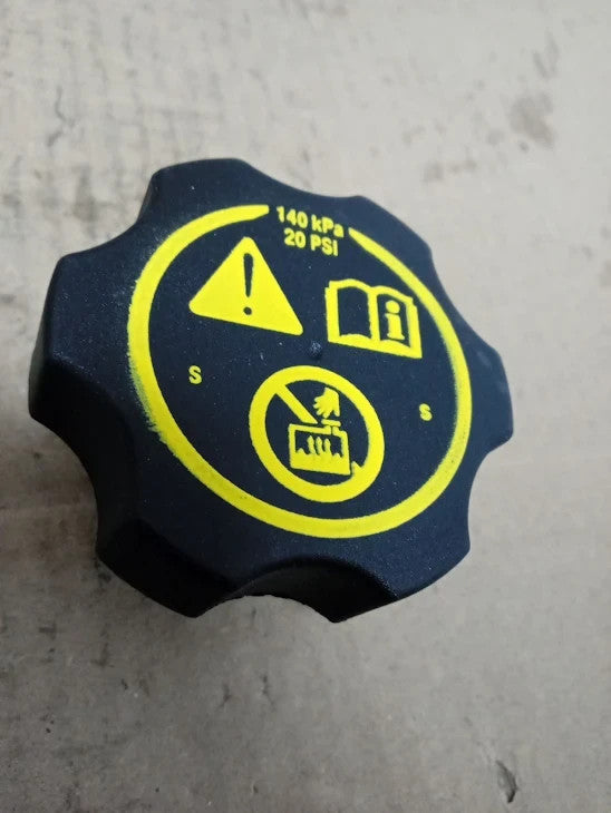Blue Print ADG09928 Radiator Cap Coolant Expansion Tank Pack Of One Black New