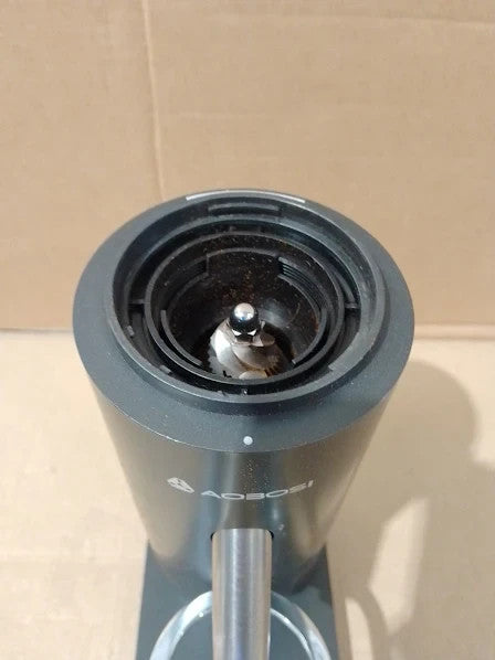 Aaobosi Electric Coffee Grinder Burr 60 Precise Grind Settings Led Control Panel