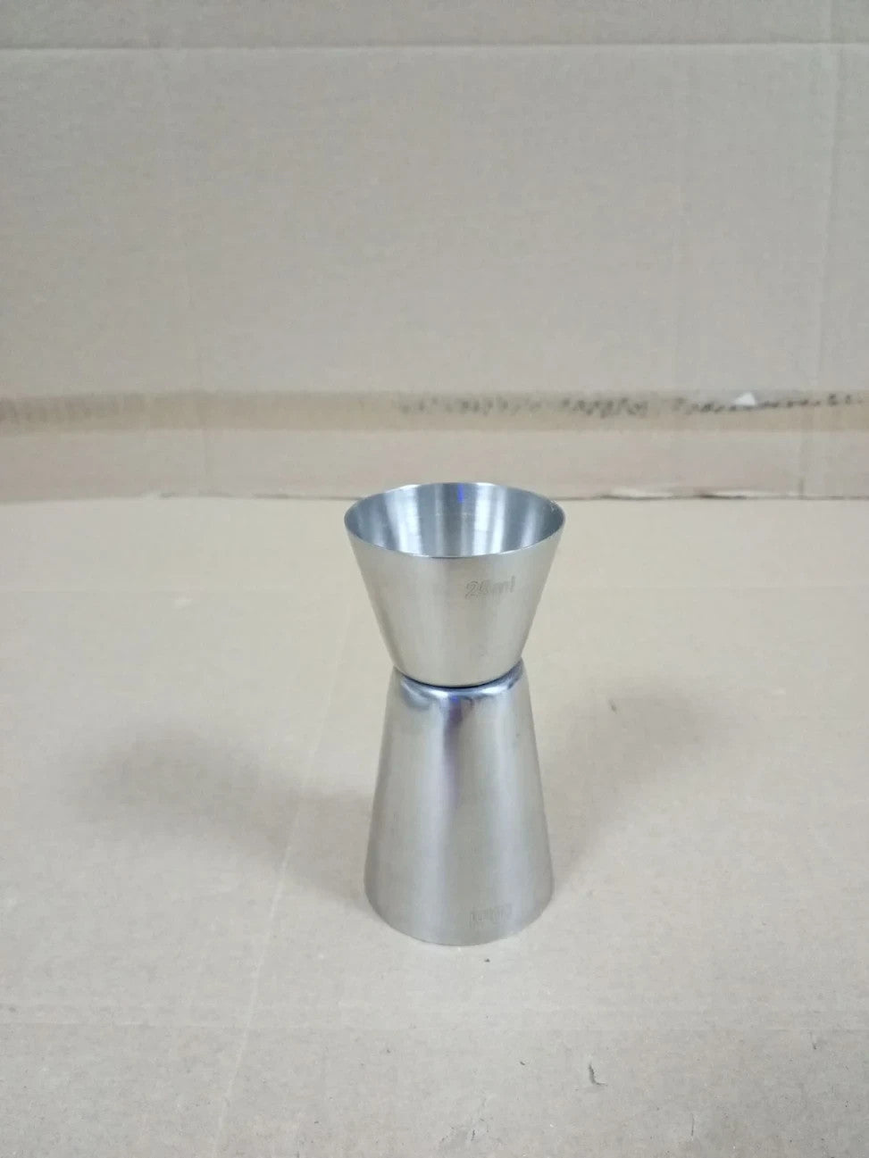 Tala Stainless Steel Cocktail Jigger Dual Spirit Measuring Cup Home Bar Silver