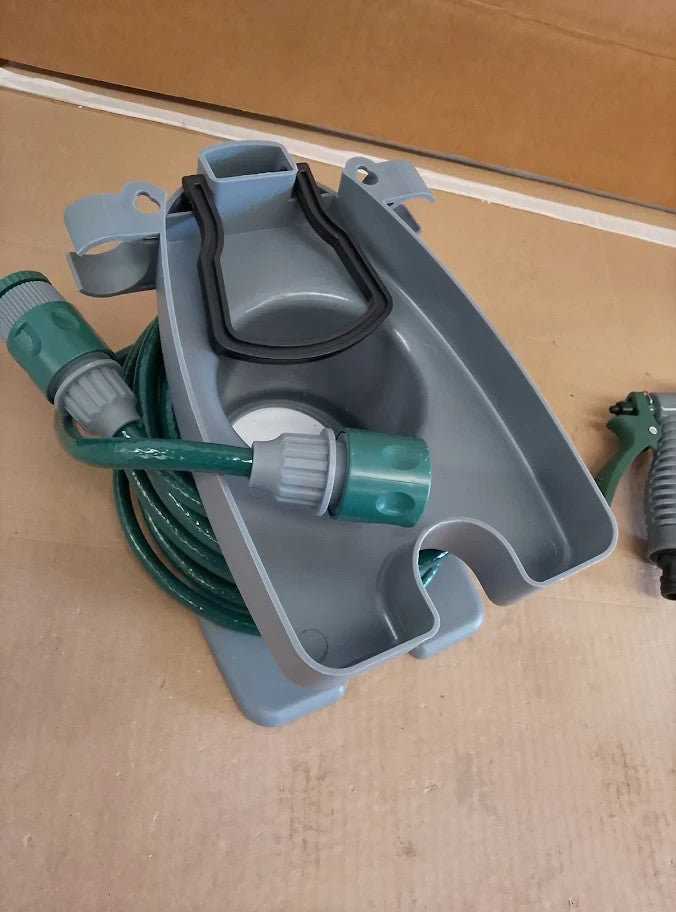 Green Haven Garden Hose Pipe Reel 10m 32ft Lightweight Compact For Garden New